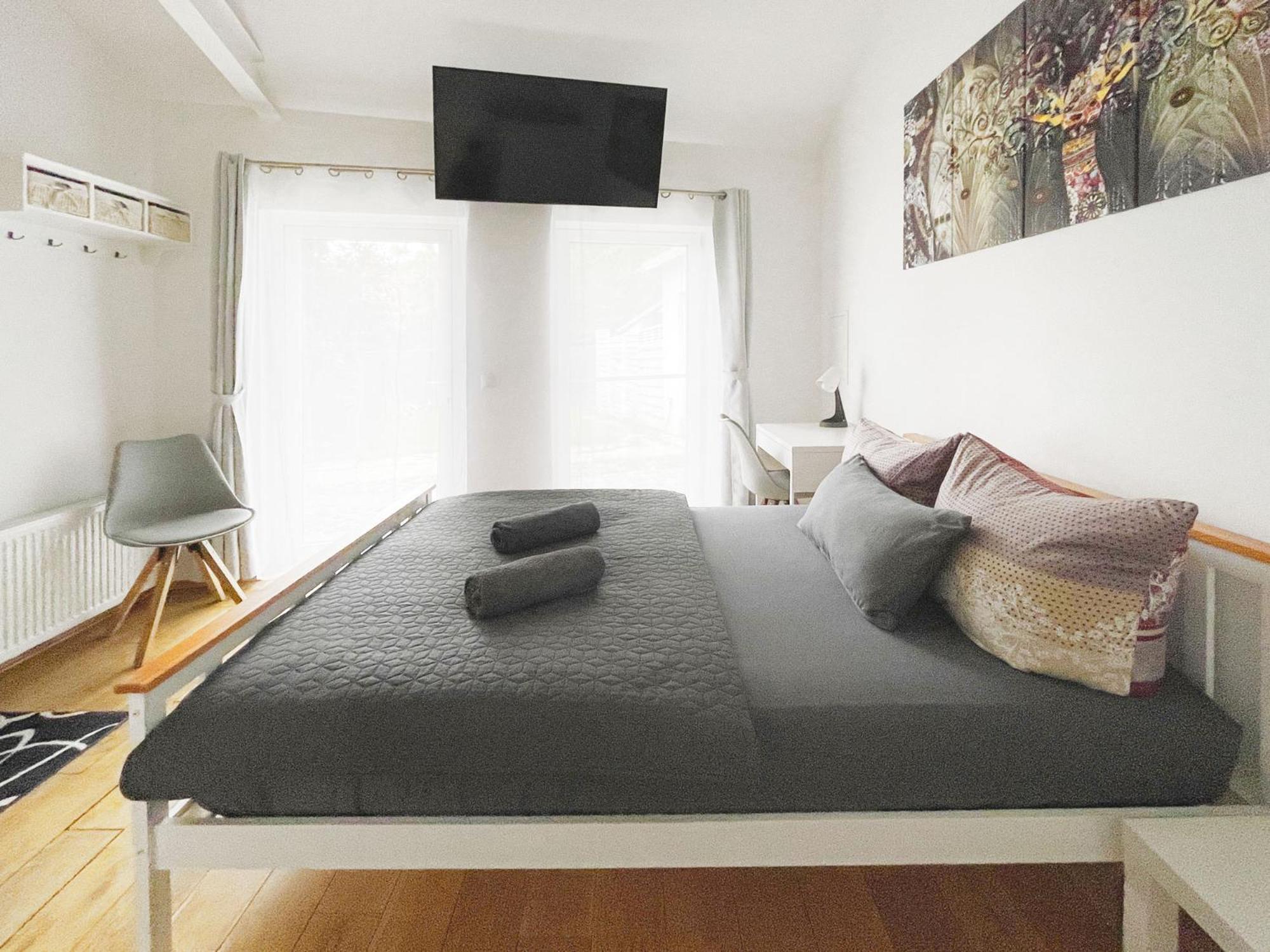 Schwanenburg Apartments Kolonie Rontgental Dış mekan fotoğraf
